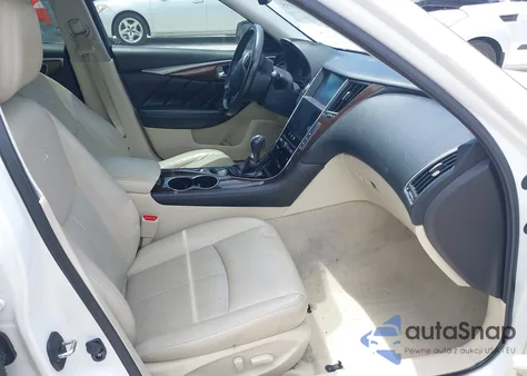 2014 Infiniti Q50 Premium из США, поврежденный, VIN JN1BV7APXEM674609